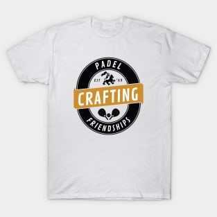 Padel Crafting Friendships T-Shirt